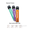 vape vapesoul 5% NIC MESH 1500 พัฟ